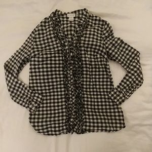 Motherhood maternity dress shirt